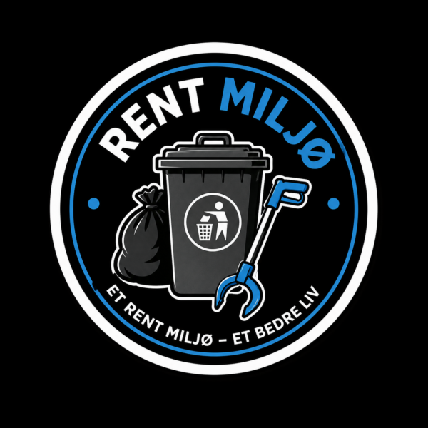Rent miljø sticker skraldespand