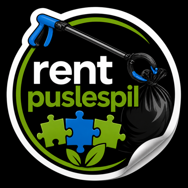 Rent puslespil sticker