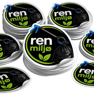 Rent miljø sticker