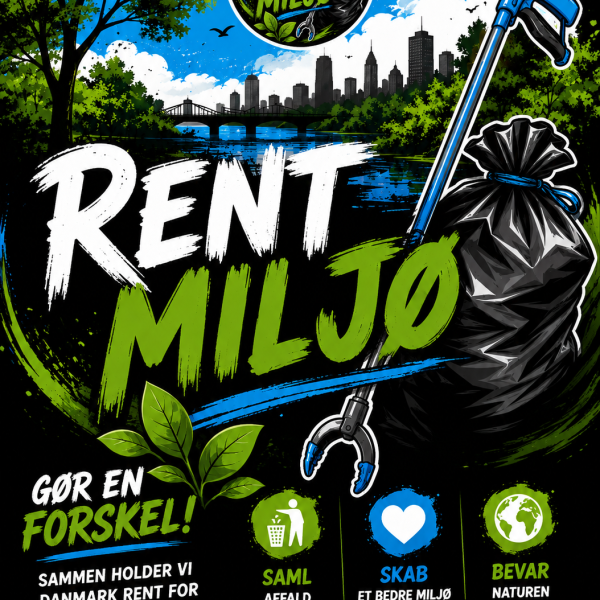 Rent miljø storby plakat