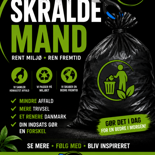 Skraldemand plakat